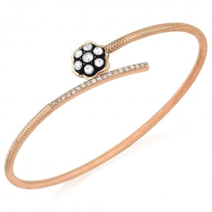 0.40 ct. Pırlanta Elmas Kelepçe Bileklik